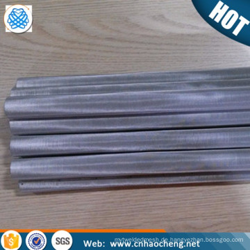 Water or oil filter stainless steel 304 316 mesh 9"*1" diameter 25 50 100 micron terp tube